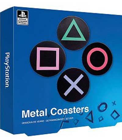 Paladone Playstation - Metal Coasters (PP4134PS)