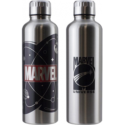 Paladone Παγούρι Αλουμινίου Marvel Logo σε Ασημί χρώμα 500ml PP7980MC