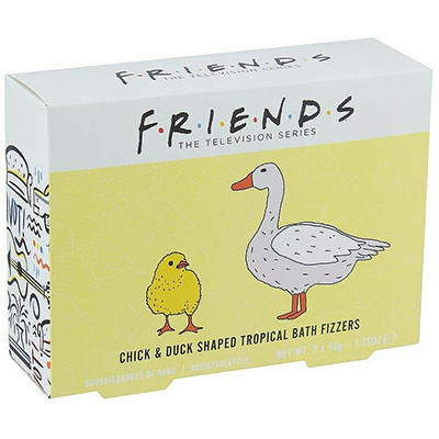 Paladone FRIENDS Chick and Duck -Αλατα Μπανιου Bath Fizzers