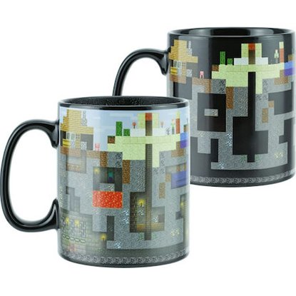 Paladone MINECRAFT - Levels - Ceramic Mug Heat Change 550ml XL PP6585
