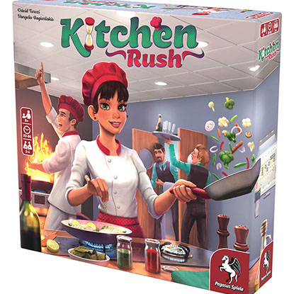 Pegasus Spiele Kitchen Rush (Revised Edition) (51223E)