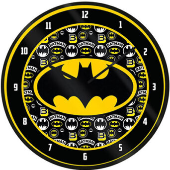 Pyramid BATMAN - Logo - Plastic Clock 25cm Diameter