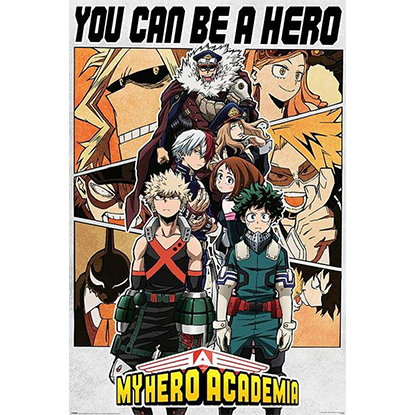 Pyramid MY HERO ACADEMIA - Be a Hero - Poster 61x91cm