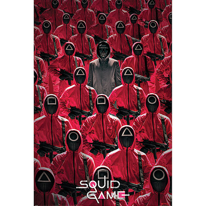 Pyramid SQUID GAME - Crowd - Poster 61x91cm