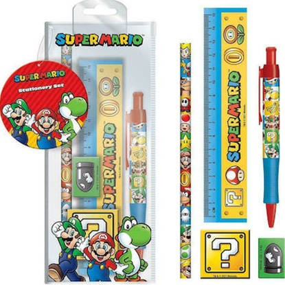 Pyramid Σετ Χαρτικών Super Mario 5-Piece Stationery Set (SR73430)
