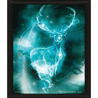 Pyramid Τρισδιαστατο Καδρο HARRY POTTER - 3D 26X20 - Expecto Patronum σε Ξυλινο Πλαισιο (EPPL71238)