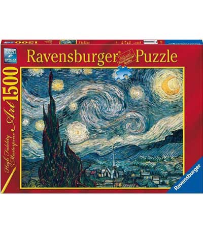 Ravensburger Παζλ 1500Τεμ. Van Gogh: Ξαστεριά (16207)