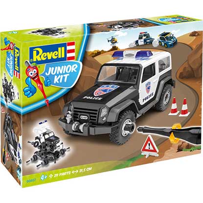 Revell Μοντέλο κατασκευής Offroad Vehicle Police (21,5cm) (00807)