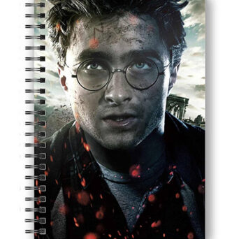 SD Toys Harry Potter Face 3D Effect - Notebook A5 size 15 x 21 x 2 cm