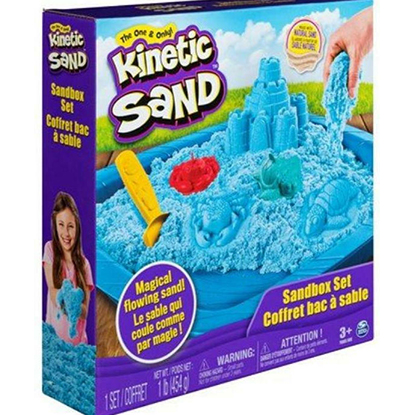 Spin Master Kinetic Sand - Blue Sandbox Set (20106636)