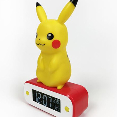 Teknofun POKEMON Pikachu - Ρολοι Ξυπνητηρι Alarm Clock with LED Lamp
