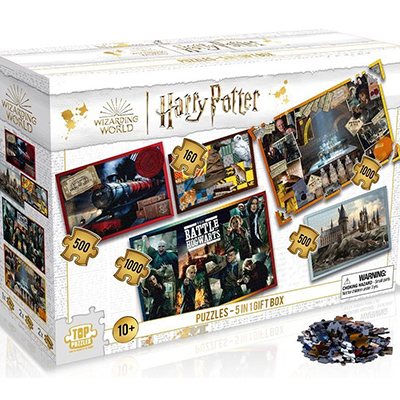 Winning Moves HARRY POTTER - Puzzle 5 in 1 (WM03015-ML1-4)
