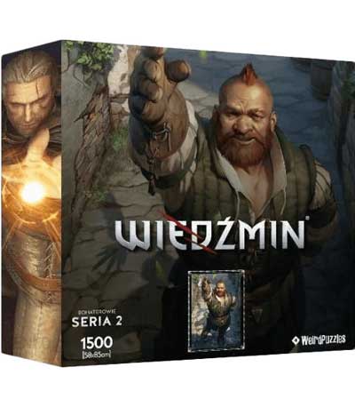 Heroes of the Witcher Series 2 Puzzle - ZOLTAN