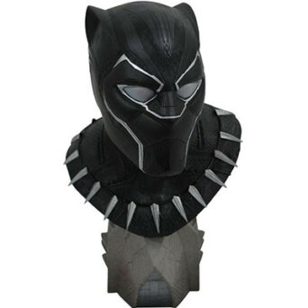 Diamond Select Toys Legends In 3D Marvel Avengers 3 Black Panther 1/2 Scale Bust (Mar192446)