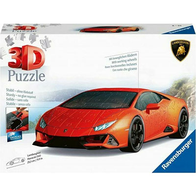 Ravensburger 3D Puzzle: Lamborghini Huracan Evo (140pcs) (11238)
