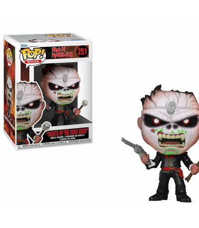 Funko Pop! Rocks: Iron Maiden - "Nights οf The Dead Eddie" #251 Vinyl Figure
