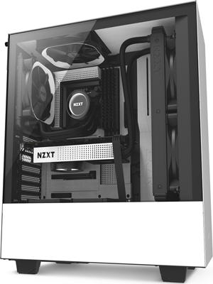 NZXT H500 MATTE WHITE – TEMPERED GLASS CA-H500B-W1