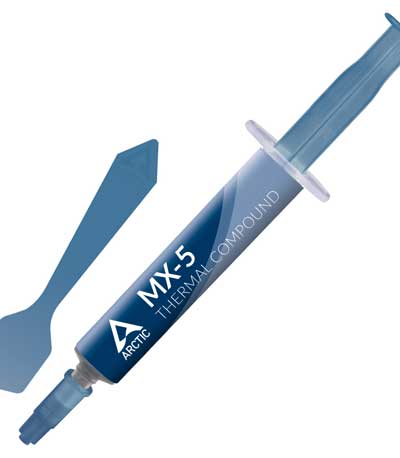 ARCTIC MX-5 4G – HIGH PERFORMANCE THERMAL COMPOUND WITH SPATULA