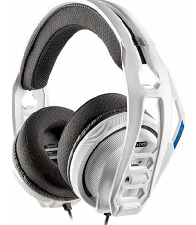 Plantronics RIG 400HS Headset White PS4/XB1/PC/NSW (με μονο 3.5mm jack)
