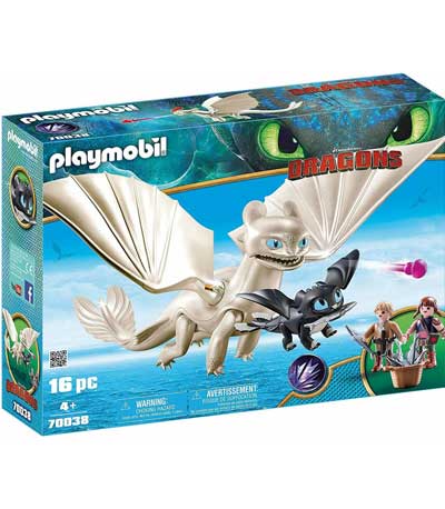 Playmobil Η Λευκή Οργή Κι Ένας Δρακούλης Με Τα Παιδιά (70038)