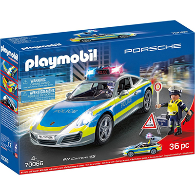 Playmobil City Action Porsche 911 Carrera 4S Police για 4+ ετών 70066