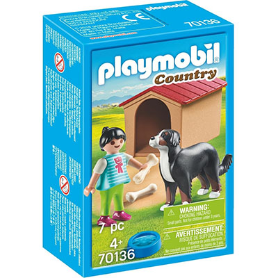 Playmobil Country Παιδάκι Με Σκύλο 70136
