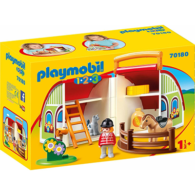 Playmobil 123 Αχυρώνας-Βαλιτσάκι 70180