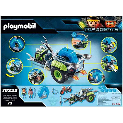 Playmobil Top Agents Arctic Rebels Eistrike για 6+ ετών 70232