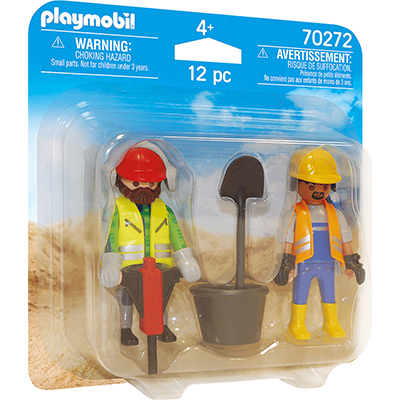 Playmobil City Action: Duo Pack Εργάτες οικοδομών (70272)