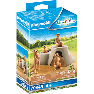 Playmobil Family Fun - Σουρικάτες για 4+ ετών 70349