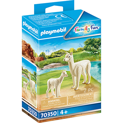 Playmobil Family Fun: Αλπακά με το μικρό του για 4+ ετών (70350)
