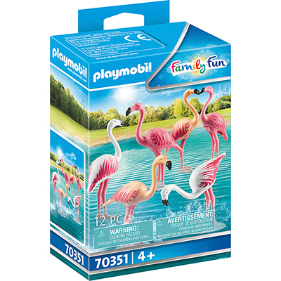 Playmobil Family Fun: Κοπάδι φλαμίνγκο για 4+ ετών (70351)