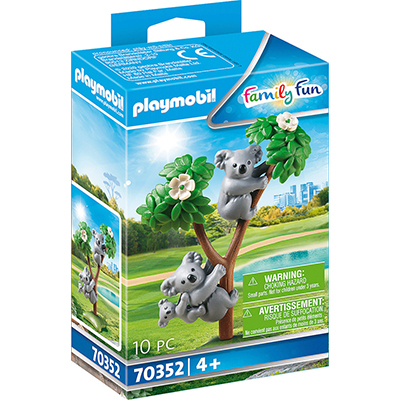 Playmobil Family Fun - Δύο Κοάλα Με Το Μωρό Τους για 4+ ετών 70352