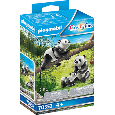 Playmobil Family Fun: Ιπποπόταμος με το μικρό του για 4+ ετών (70354)