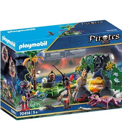 Playmobil Κρυσφήγετο Πειρατών (70414)