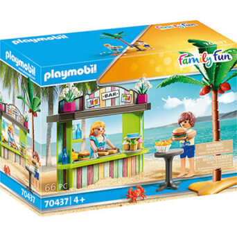 Playmobil Family Fun Beach Snack Bar για 4+ ετών 70437