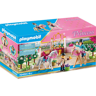Playmobil Μαθήματα Ιππασίας στον βασιλικό στάβλο (70450)