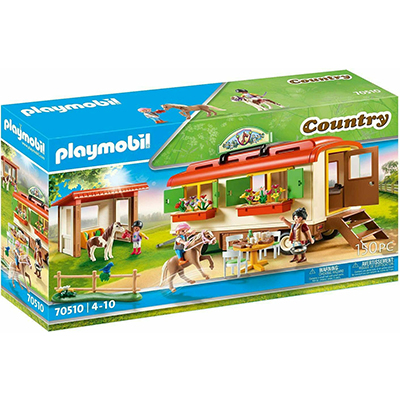 Playmobil Country Κατασκήνωση Με Τροχόσπιτο Και Πόνυ 70510