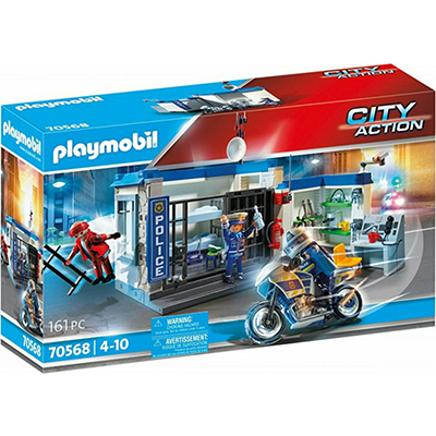 Playmobil City Action Αστυνομικό Τμήμα για 4-10 ετών 70568