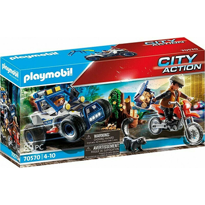 Playmobil City Action Αστυνομική Καταδίωξη Off-Road για 3-10 ετών 70570