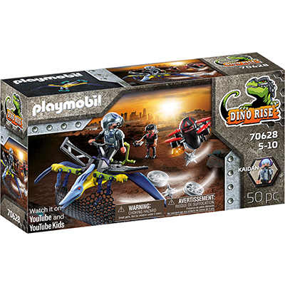 Playmobil Dino Rise Πτεροδάκτυλος και Μαχητές με drone 70628