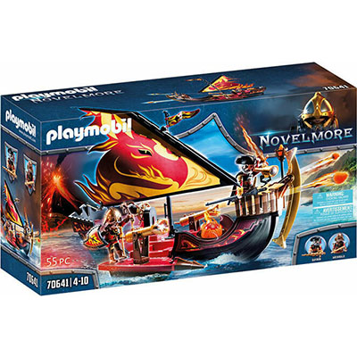 Playmobil Novelmore Πλοίο της Φωτιάς του Burnham για 4-10 ετών 70641
