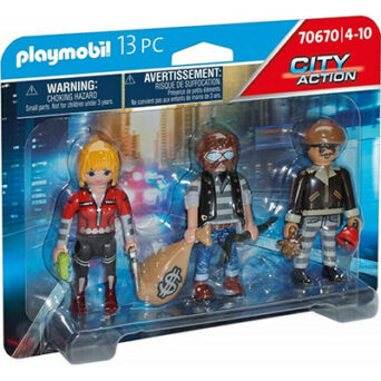 Playmobil City Action Ομάδα Ληστών 70670