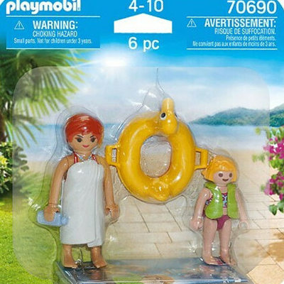 Playmobil Duo Pack DuoPack Λουόμενοι για 4-10 ετών 70690