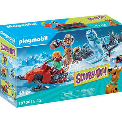 Playmobil Scooby-Doo Περιπέτεια με τον Snow Ghost 70706