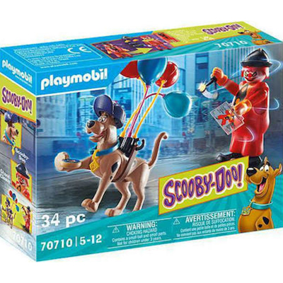 Playmobil Scooby-Doo Περιπέτεια με τον Ghost Clown 70710