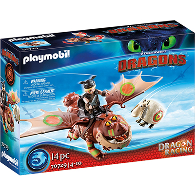 Playmobil Dragons Λέπιας και Χοντροκέφαλος για 4-10 ετών 70729
