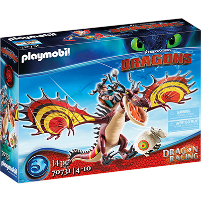 Playmobil Dragons Μύξαρχος και Τσιγκελοδόντης για 4-10 ετών 70731