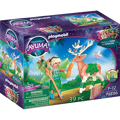 Playmobil Ayuma Forest Fairy με μαγικό ζωάκι για 7-12 ετών 70806