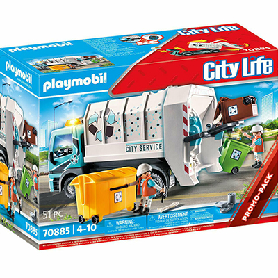 Playmobil Φορτηγό ανακύκλωσης 70885